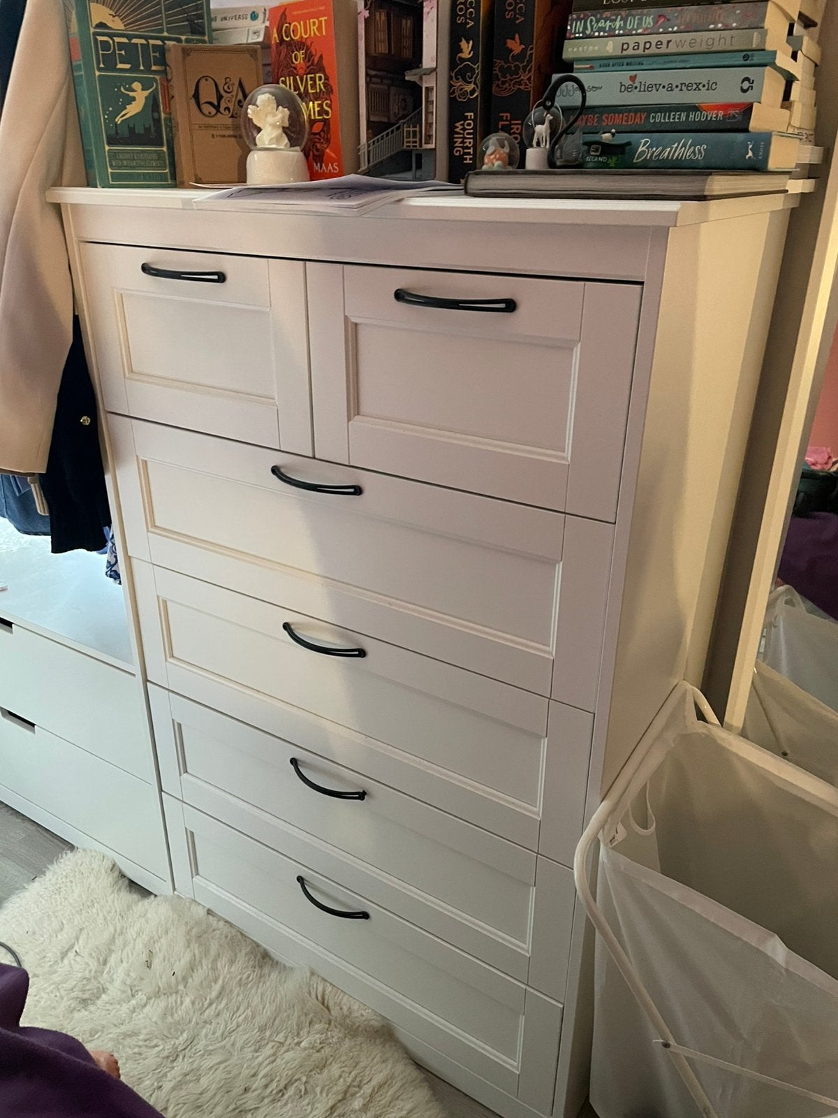 IKEA SONGESAND kast (off white), Ophalen, Overige materialen, Gebruikt, 5 laden of meer