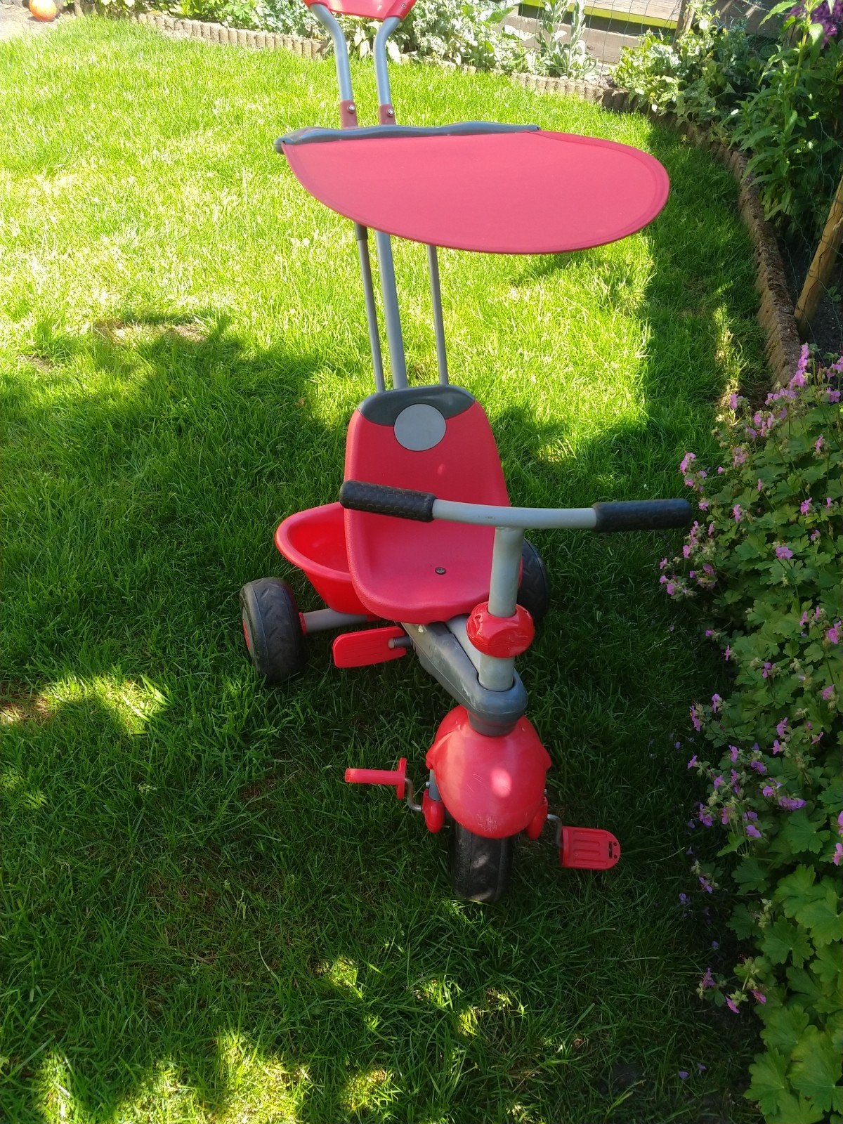 Kinder driewieler, Ophalen