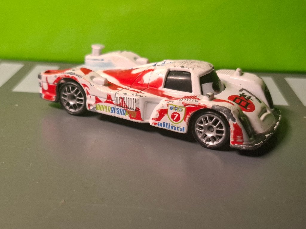 Disney Cars - Shu Todoroki [wit] 1/55, Ophalen of Verzenden, Gebruikt