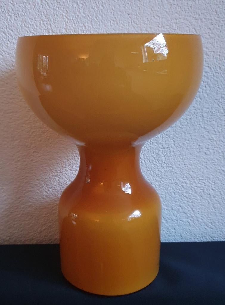Vintage vaas, opaline glas, "Tobrouk Philips" jaren 60, Huis en Inrichting, Woonaccessoires | Vazen, Glas, Ophalen