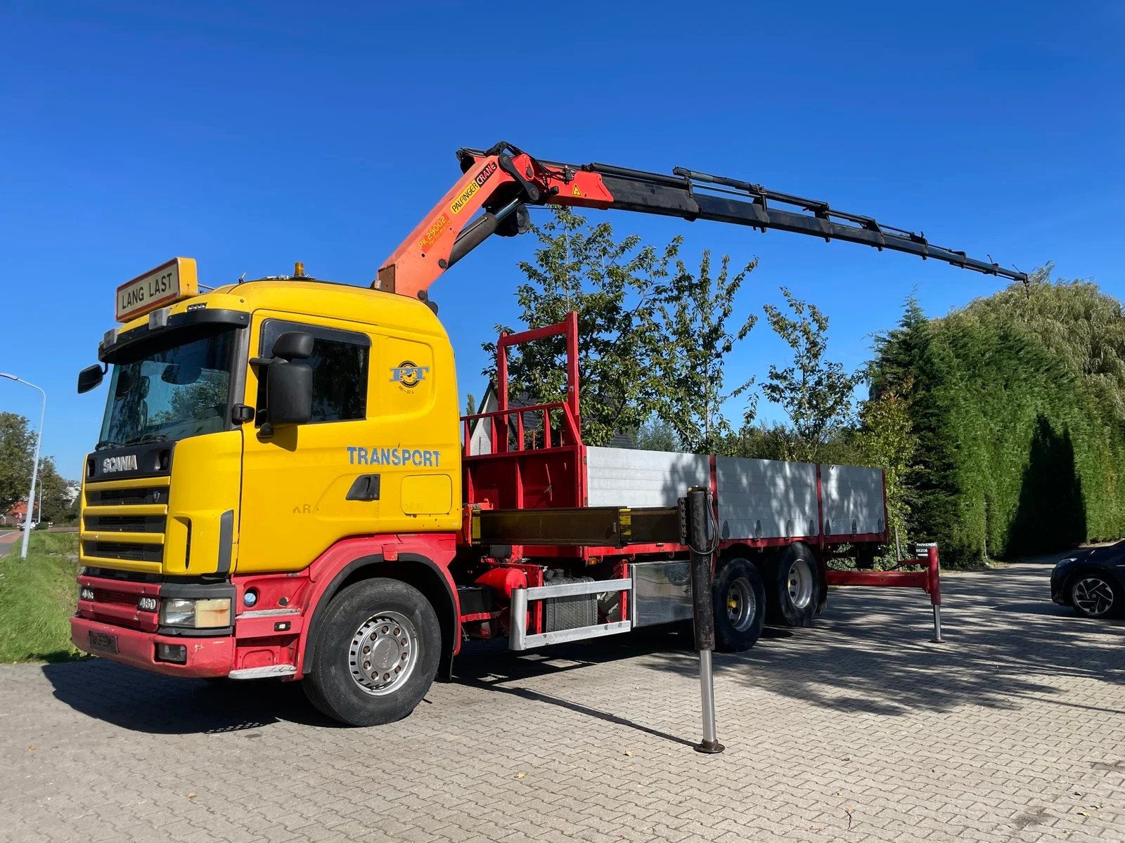 Scania R144-460 V8 With Palfinger pk29002 8x hydrolic with w
