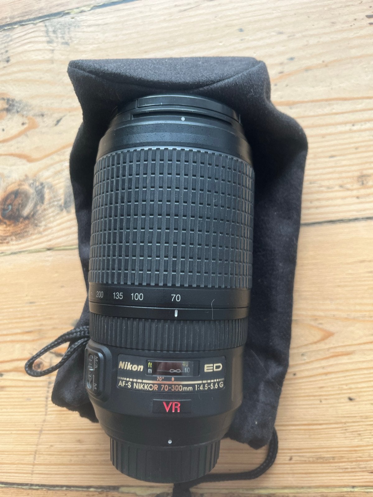Nikon AF-S NIKKOR 70-300mm 1:4.5-5.6 G VR lens, Ophalen of Verzenden, Zo goed als nieuw, Telelens, Zoom
