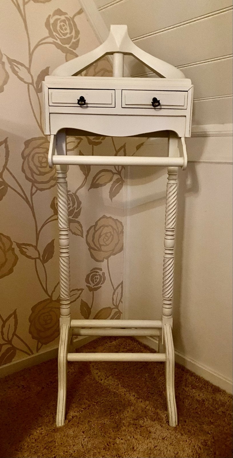 HS. Collection Valet Stand - Kledingrek/Dressboy met lades, Ophalen, Zo goed als nieuw, Staande kapstok, 150 tot 200 cm