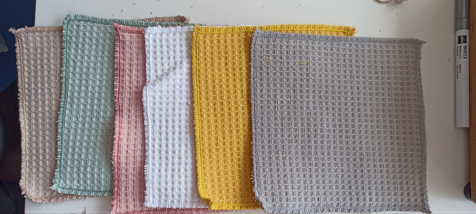 wasbare billendoekjes gemaakt door 13 jarige, Kinderen en Baby's, Ophalen of Verzenden, Nieuw, Overige typen, Overige merken