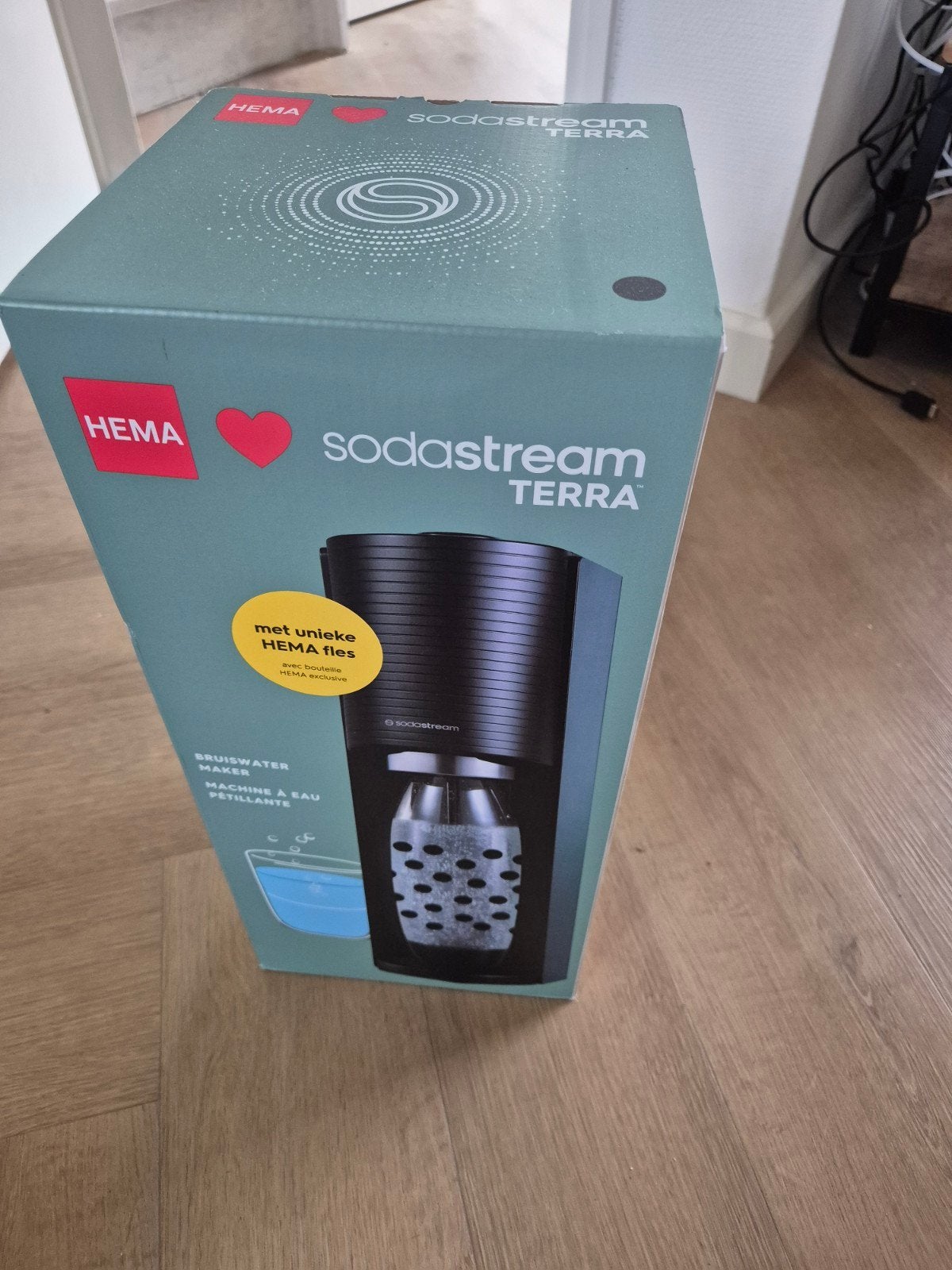 Sodastream Terra Bruiswatermaker HEMA editie, Ophalen, Nieuw