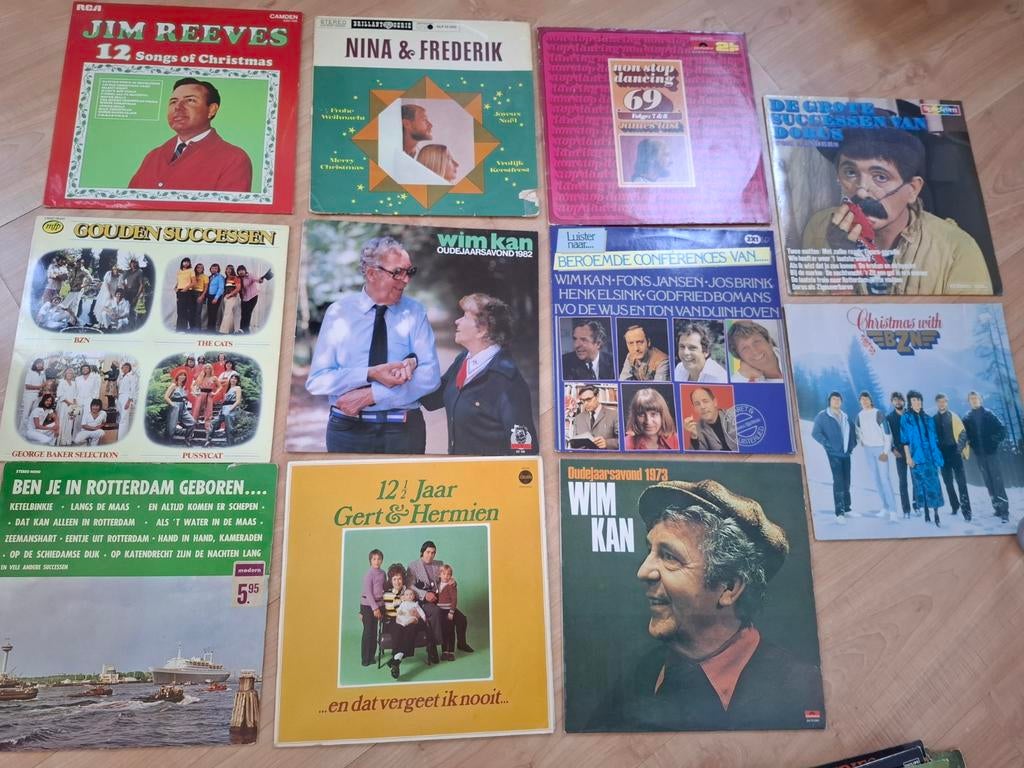 11x LP nederlandstalig, Ophalen of Verzenden, Gebruikt, Overige formaten, Levenslied of Smartlap