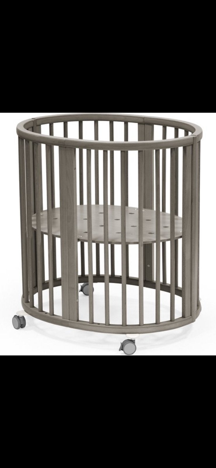 Stokke Sleepi mini wieg NIEUW in de doos HAZY GREY, Ophalen, Nieuw, Wieg