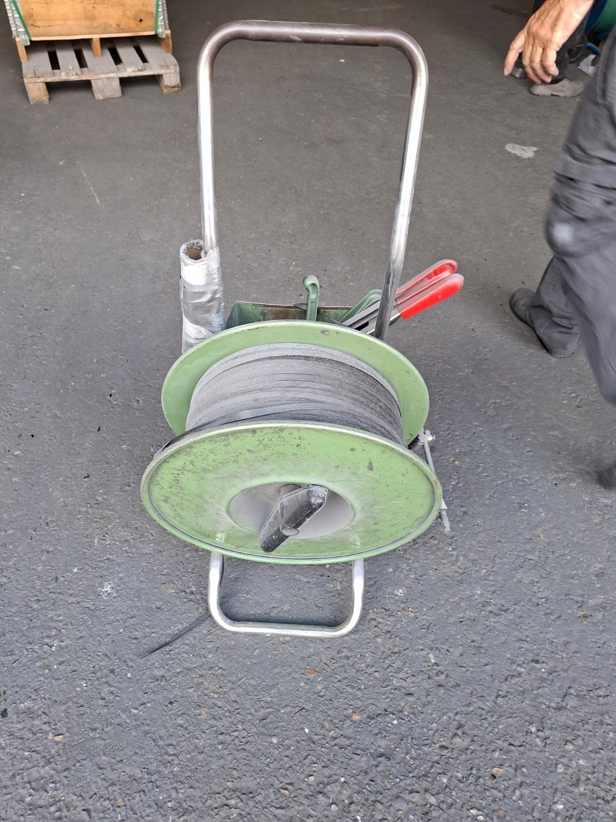 Bandspanner, Ophalen, 250 mm of meer