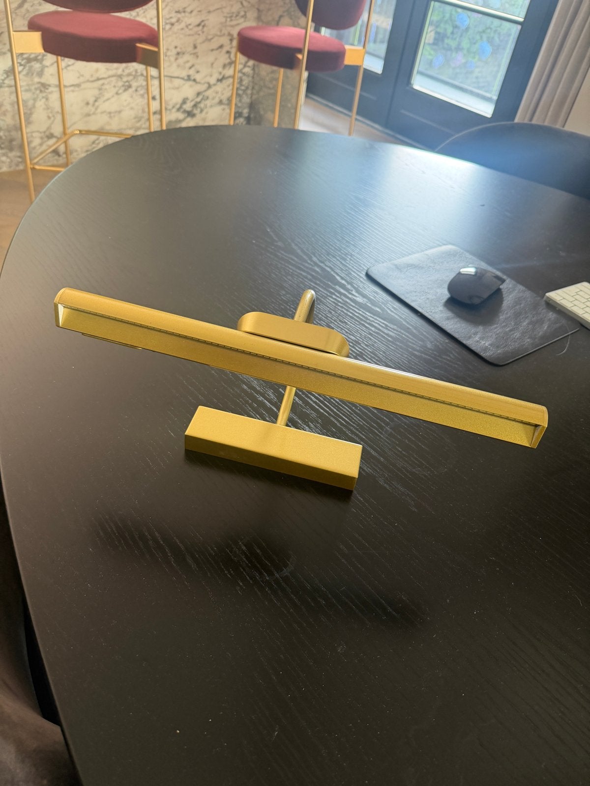 Gouden Schilderijlamp - Oplaadbaar en Dimbaar, Ophalen of Verzenden, Zo goed als nieuw
