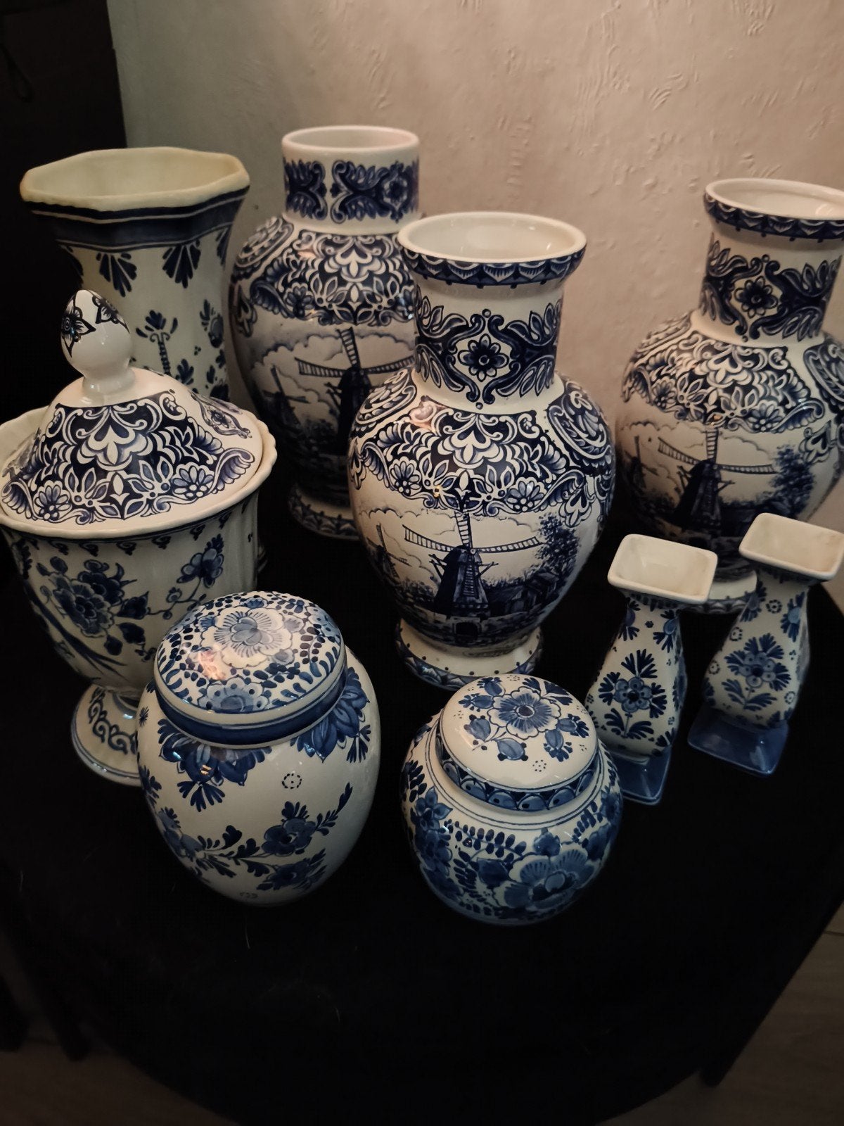 Prachtige collectie Delfts Blauw aardewerk, Antiek en Kunst, Ophalen of Verzenden