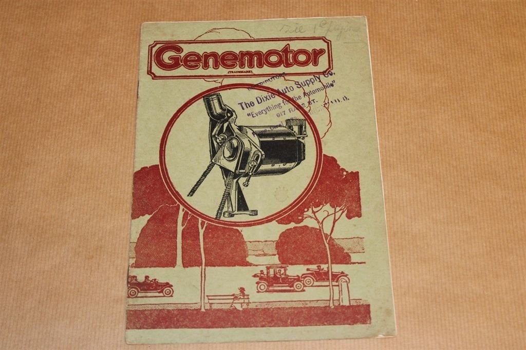 Zeldzame uitgave over Genemotor [Ford] - 1920 !!, Ophalen of Verzenden, Gelezen, Ford