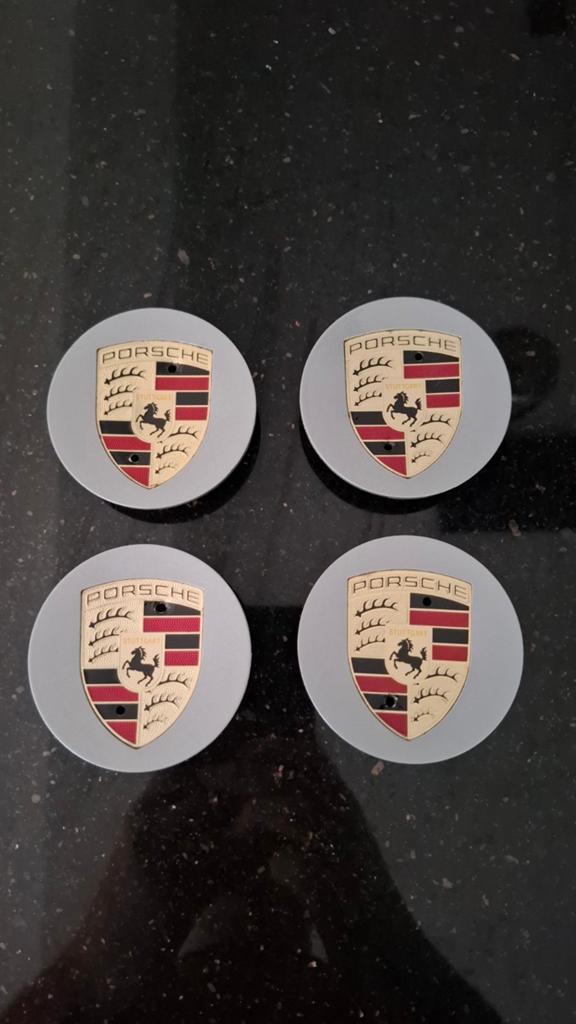 Porsche Naafdoppen Set - Origineel en Gebruikt, Ophalen of Verzenden
