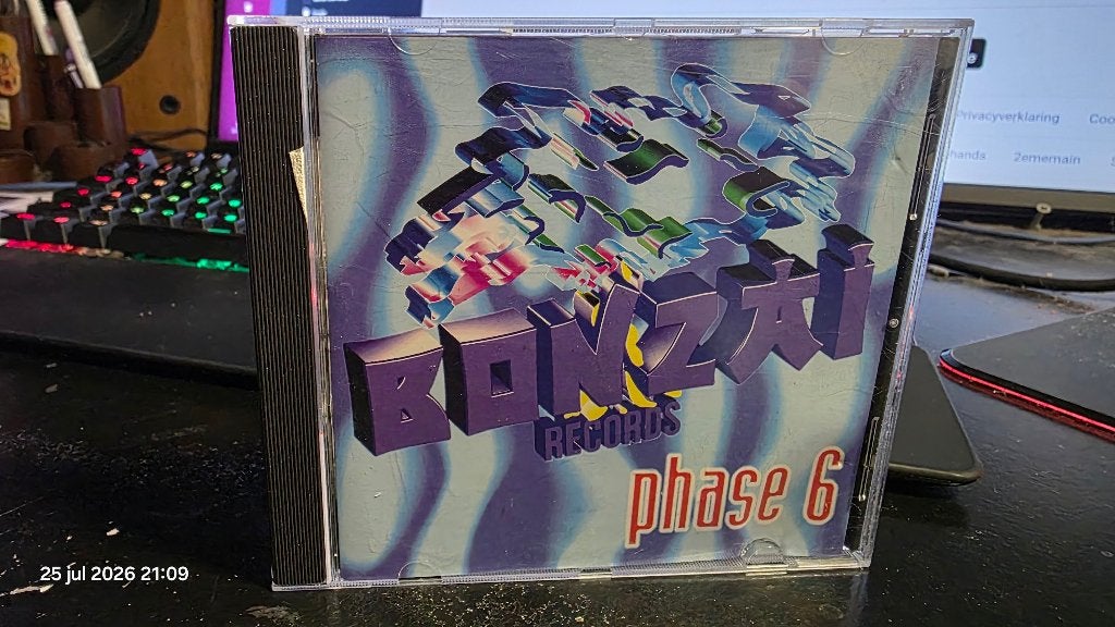 Bonzai Phase 6 1995, Trance, Verzenden, Zo goed als nieuw, Verzamelalbum