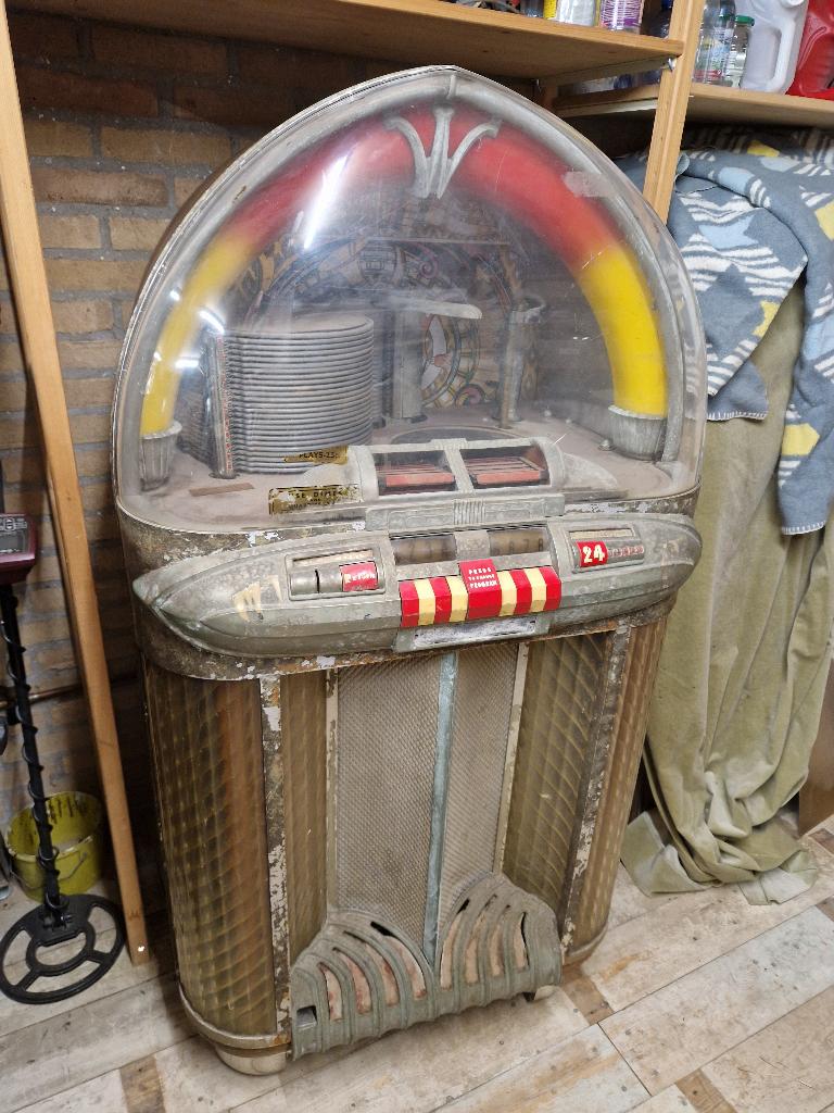 Wurlitzer 1100 jukebox, Verzamelen, Automaten | Jukeboxen, Ophalen, Gebruikt, Voor 1950, Wurlitzer
