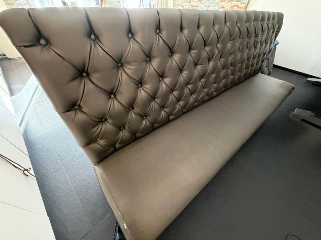Luxe eetkamerbank - Ideaal voor horeca of thuis, Ophalen, Kunststof, Gebruikt, Minder dan 75 cm