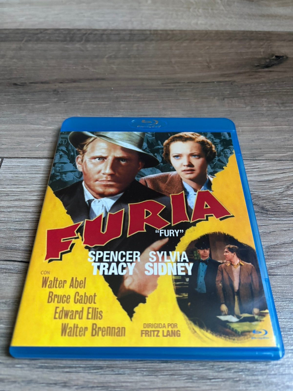 Fury blu ray met Spencer Tracy engels ondertiteld, Ophalen of Verzenden, Zo goed als nieuw, Actie