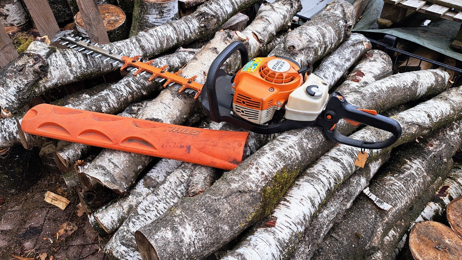 Stihl HS 81R heggenschaar 62 cm met garantie, Ophalen, Gebruikt, ????, HS 81R
