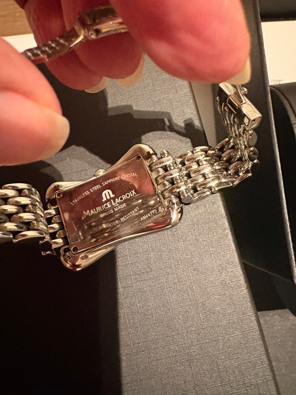Maurice lacroix dames horloge, Verzenden, Zo goed als nieuw, Overige merken
