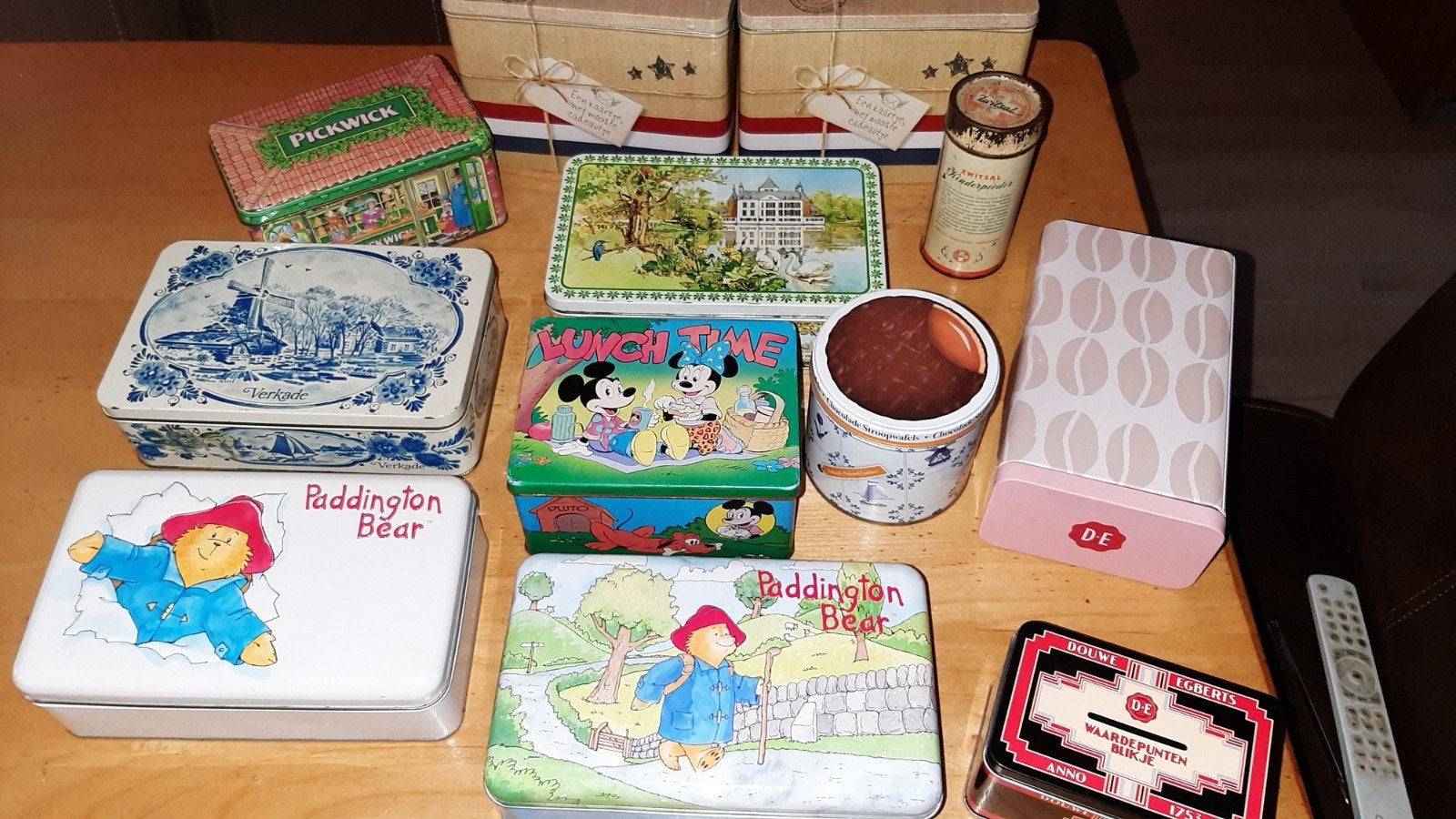 vele soorten vintage blikken, Verzamelen, Blikken, Ophalen, Gebruikt