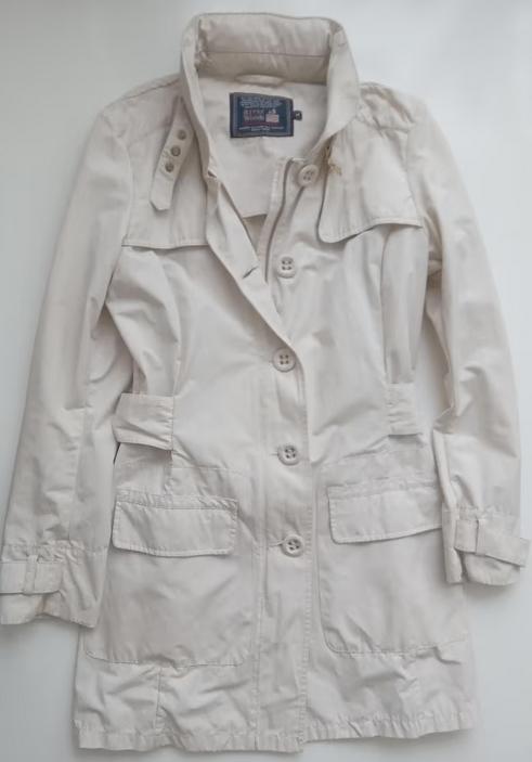 River Woods chique outdoor jas met capuchon in kraag, maat M, Verzenden, River Woods, Wit, Nieuw