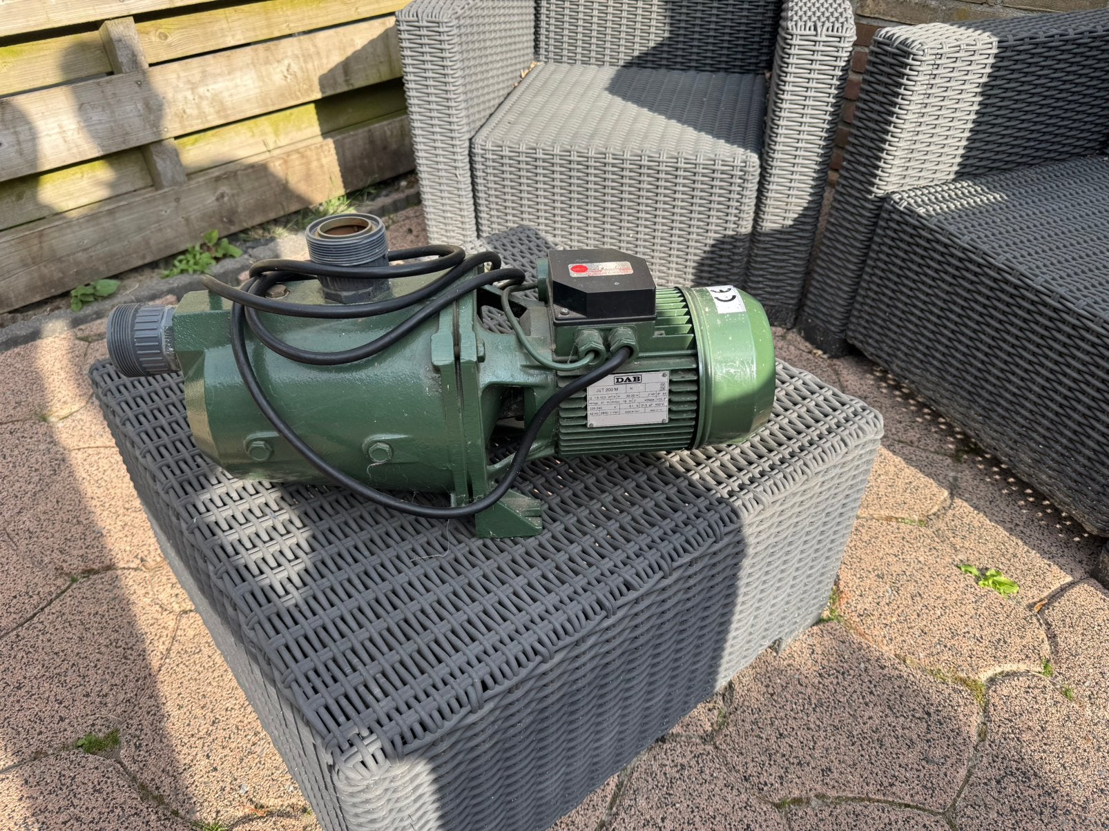 DAB beregeningspomp, Tuin en Terras, Waterpompen, Ophalen, Zo goed als nieuw, Beregeningspomp
