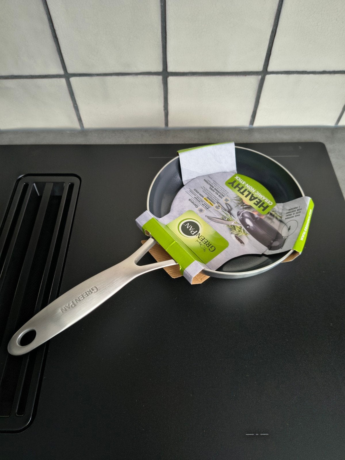 GreenPan Koekenpan 18 cm - PFAS-vrij - Inductie geschikt, Koekenpan, Antiaanbaklaag, Nieuw, Ophalen of Verzenden