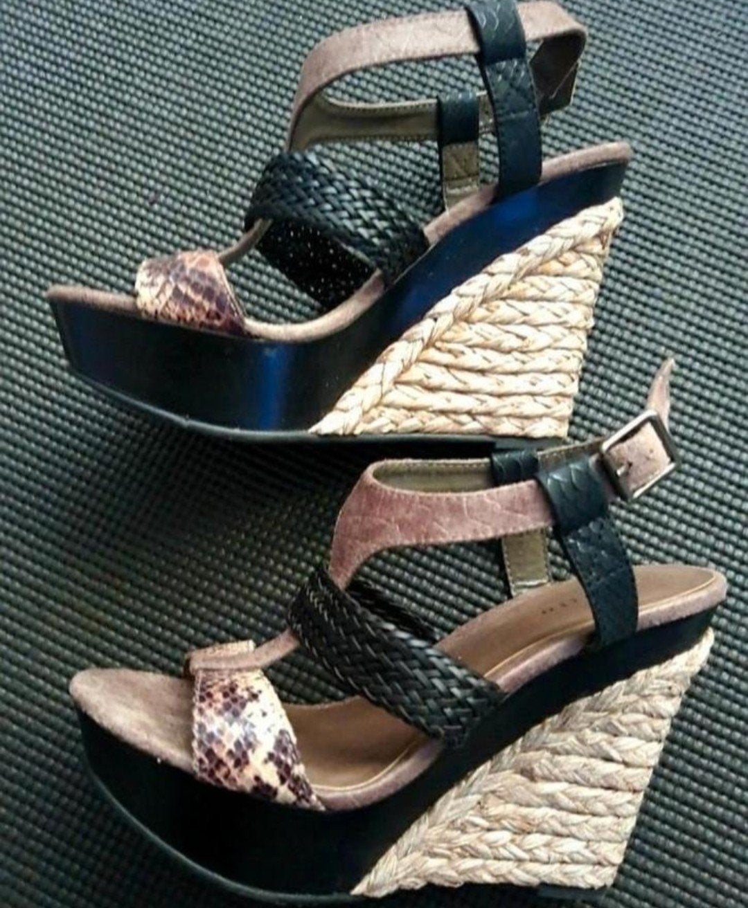 Sleehak schoenen Invito, Bruin, Zo goed als nieuw, Invito, Sandalen of Muiltjes