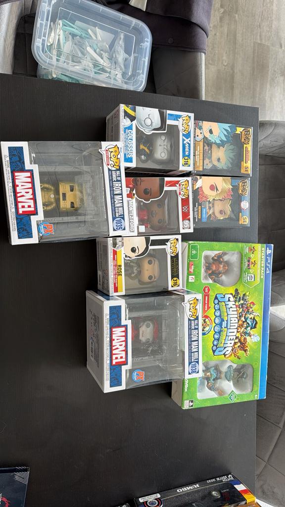 Kleine partij funko en skylanders, Spelcomputers en Games, Ophalen of Verzenden, Zo goed als nieuw