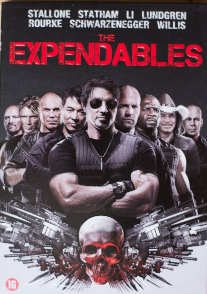 dvd the expendables, Engels, Vanaf 16 jaar, Nederlands, Actie