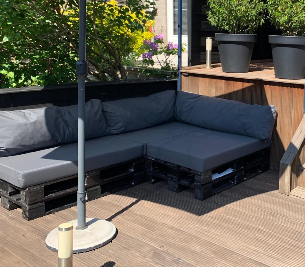 Lounge/ palletkussens, Ophalen, Zo goed als nieuw, Overige materialen