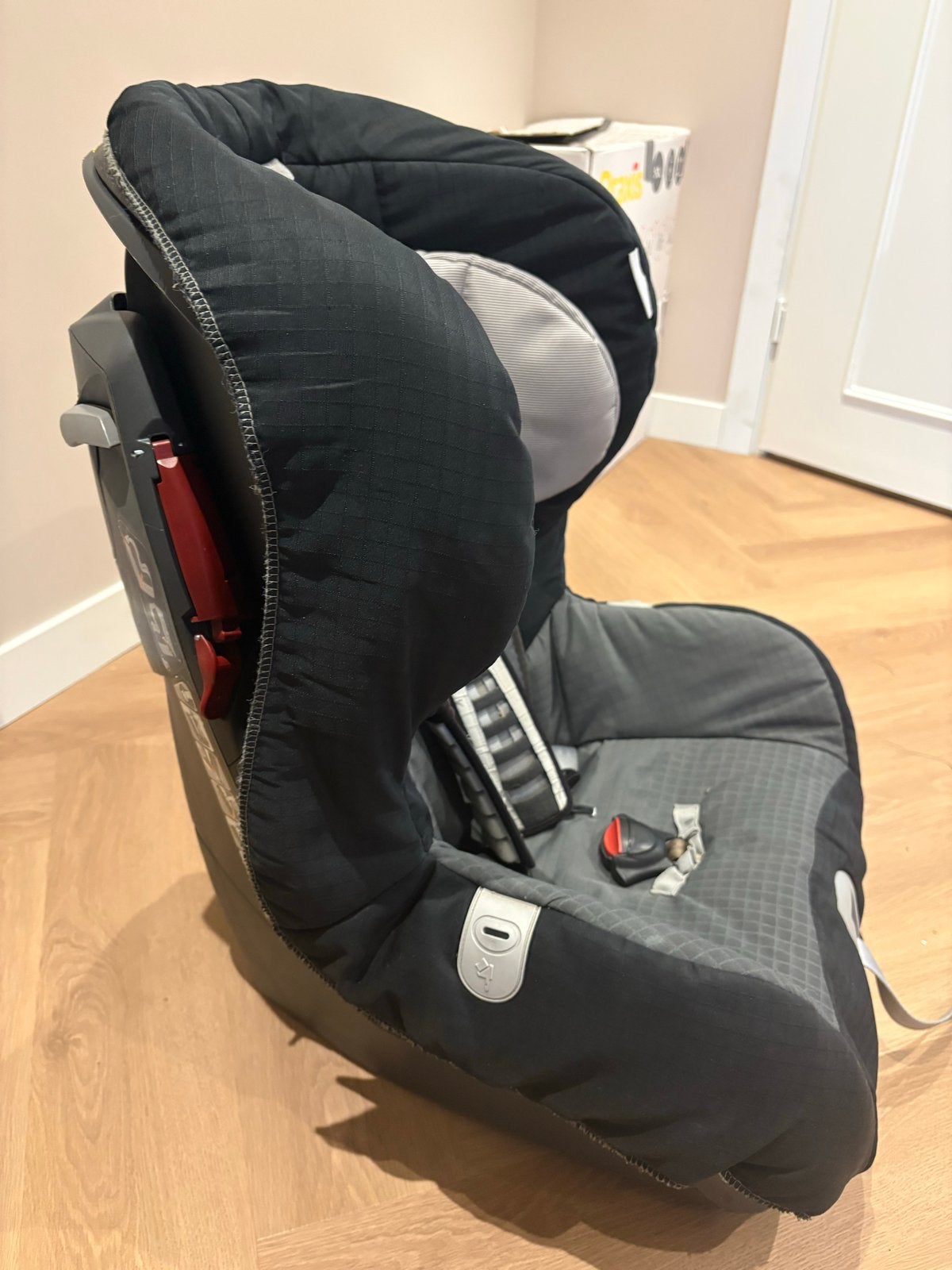 Römer King Plus autostoel - Zwart/Grijs, Ophalen, Romer, 9 t/m 18 kg, Zijbescherming