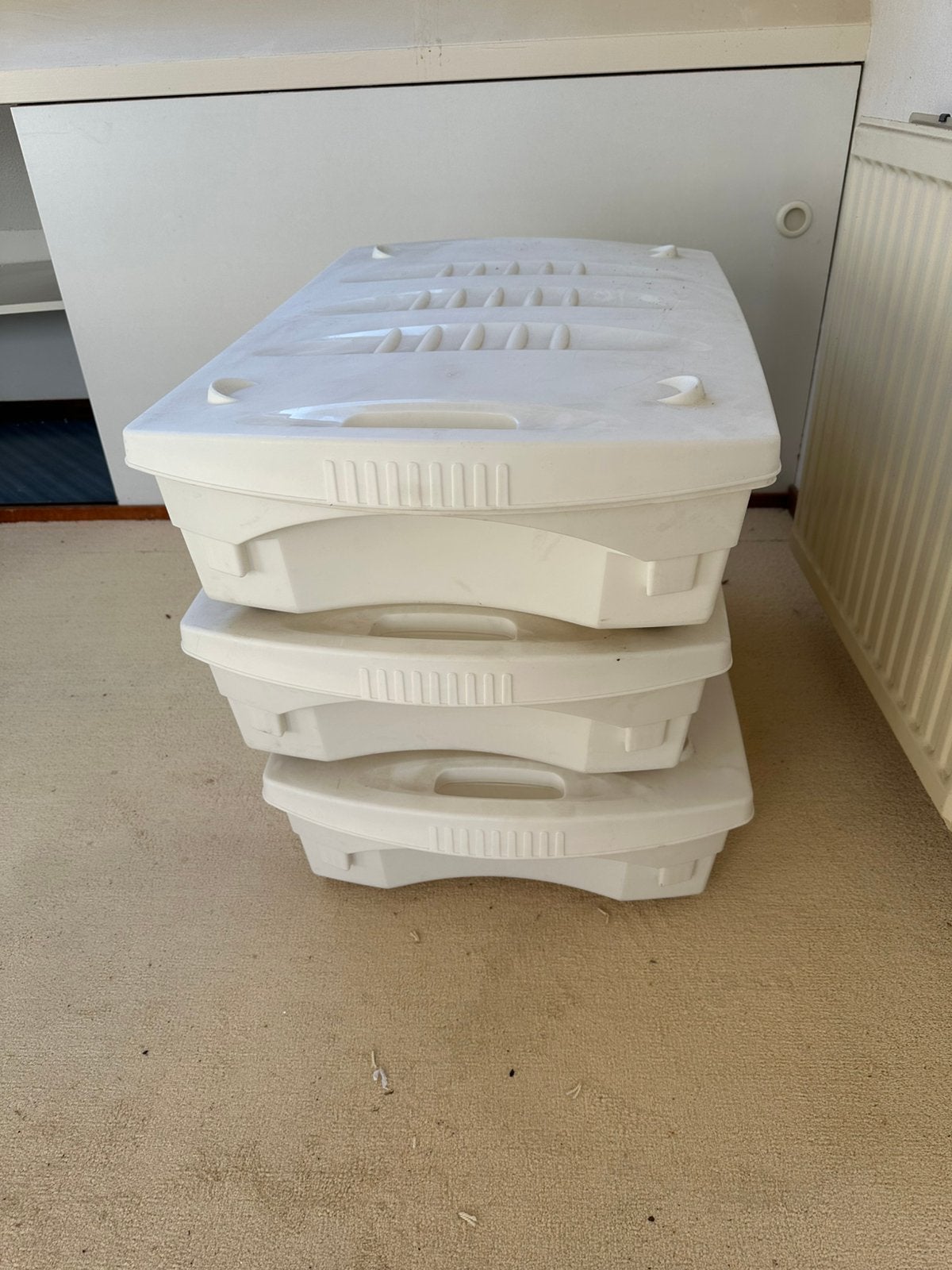 Opberg boxen, Ophalen, Gebruikt, 75 tot 100 cm, Minder dan 35 cm