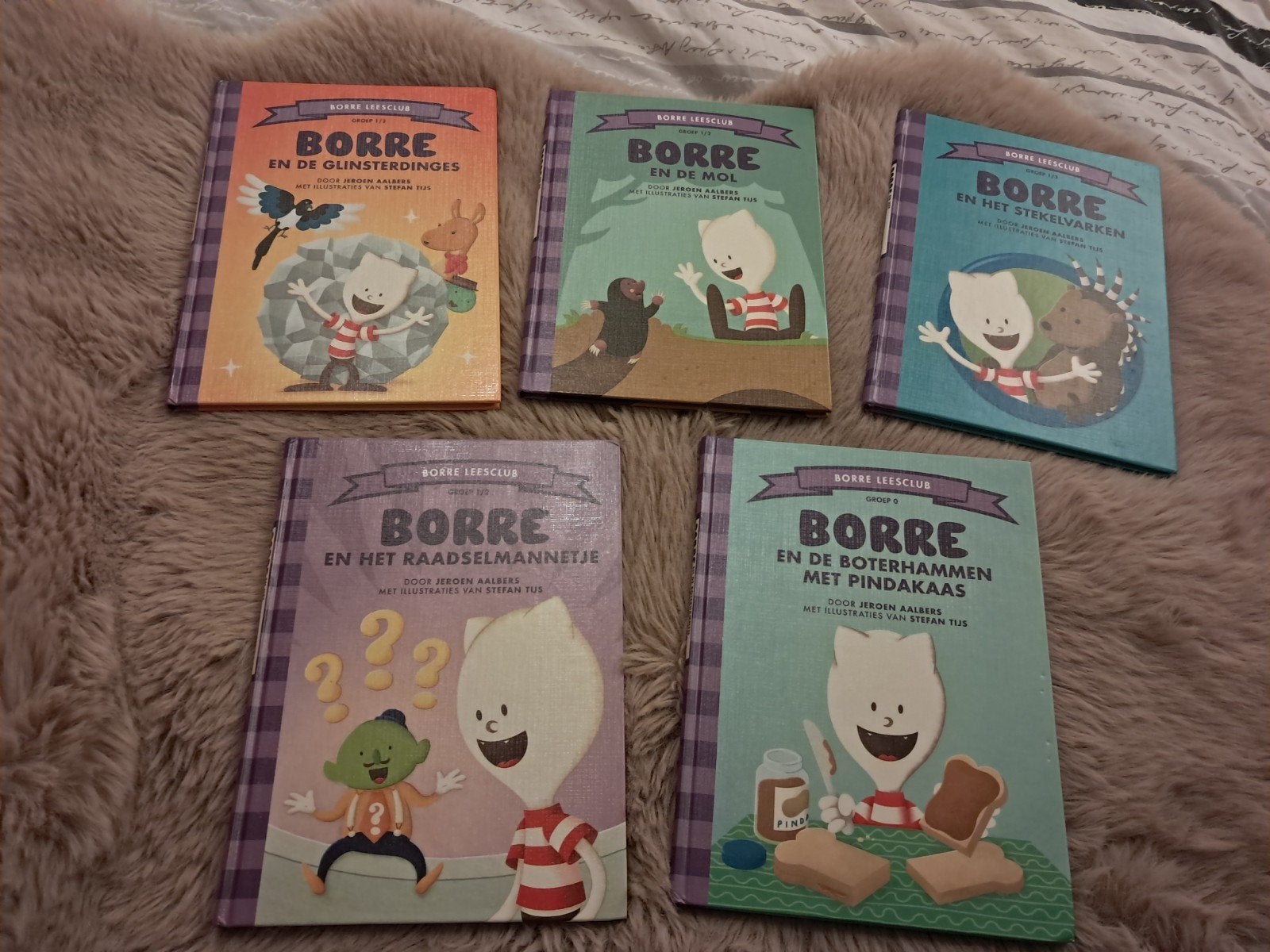 5 Borre boekjes, Boeken, 5 of 6 jaar, Jongen of Meisje, Ophalen of Verzenden, Zo goed als nieuw