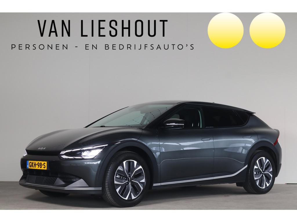 Kia Ev6 Light Edition 58 kWh NL-Auto! SOH 100% Camera I Appl, Auto's, Kia, Gebruikt, 750 kg, Leder en Stof, Origineel Nederlands