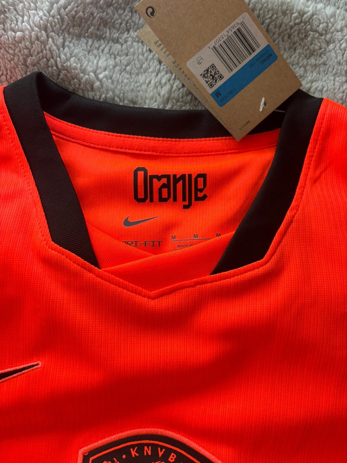 Nederlands elftal wk shirt, Maat 48/50 (M), Nieuw, Oranje, Ophalen of Verzenden