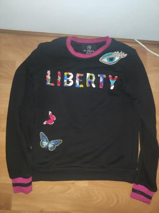 My Brand trui M zwart, Maat 38/40 (M), Zwart, My Brand, Ophalen of Verzenden