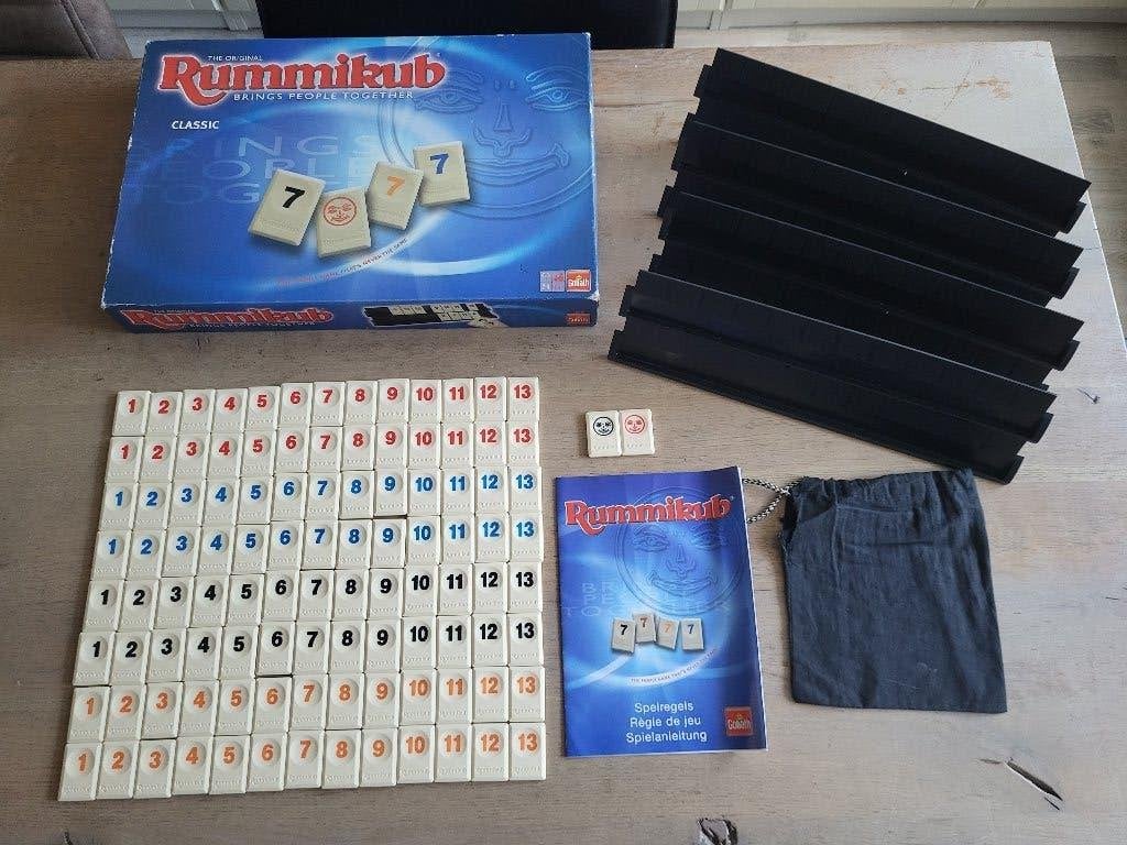 spel Rummikub classic, Een of twee spelers, Ophalen of Verzenden, Gebruikt