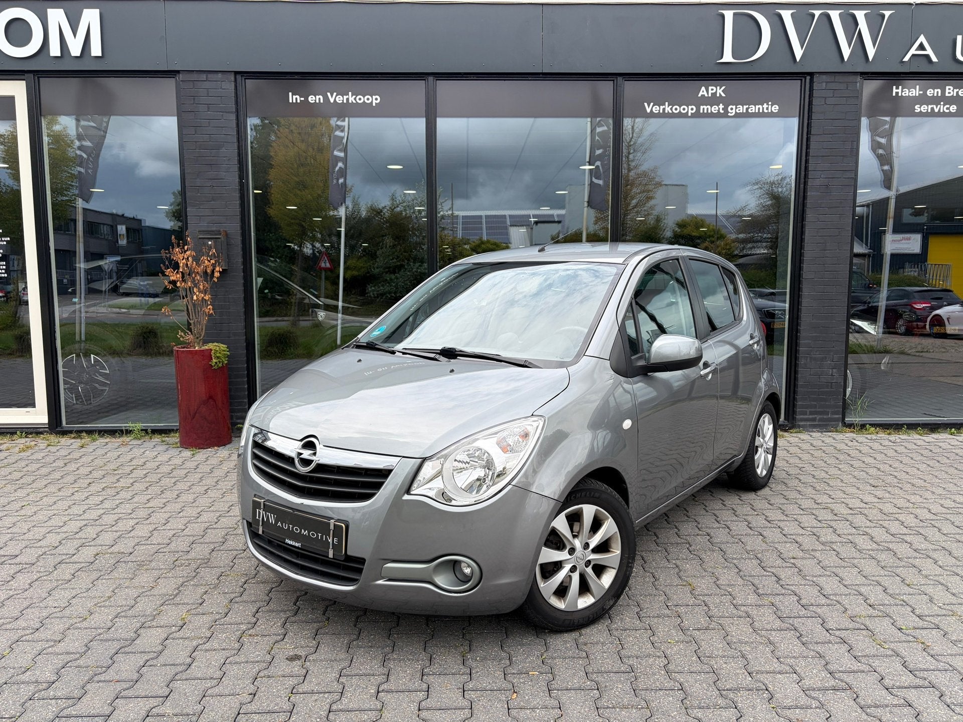 Opel Agila 1.0 Berlin, Auto's, Voorwielaandrijving, Euro 5, Stof, Gebruikt