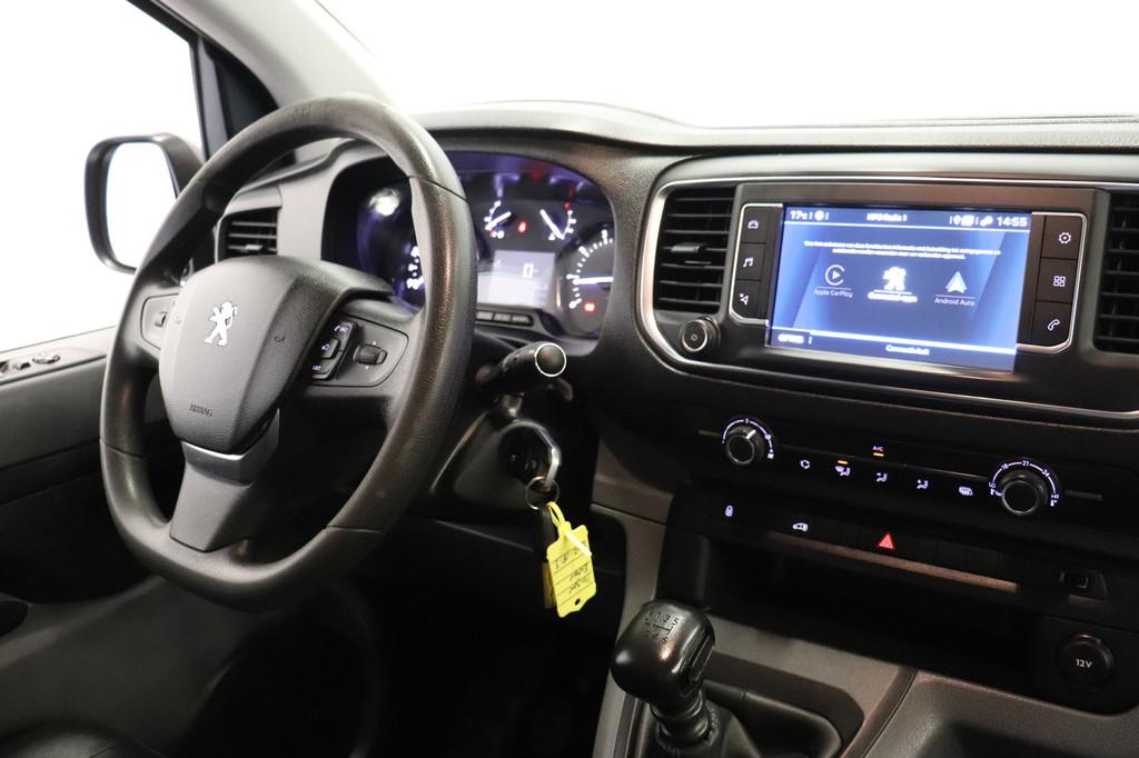 Peugeot Expert 2.0 BlueHDI 123PK L2 EURO 6 - Airco - Navi -, Voorwielaandrijving, Gebruikt, 4 cilinders, Leder en Stof