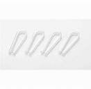 chihiros acryl u-clip (4 st.) 4/6 mm t/m 12 mm glasdikte, ., Overige typen, Nieuw, Ophalen of Verzenden
