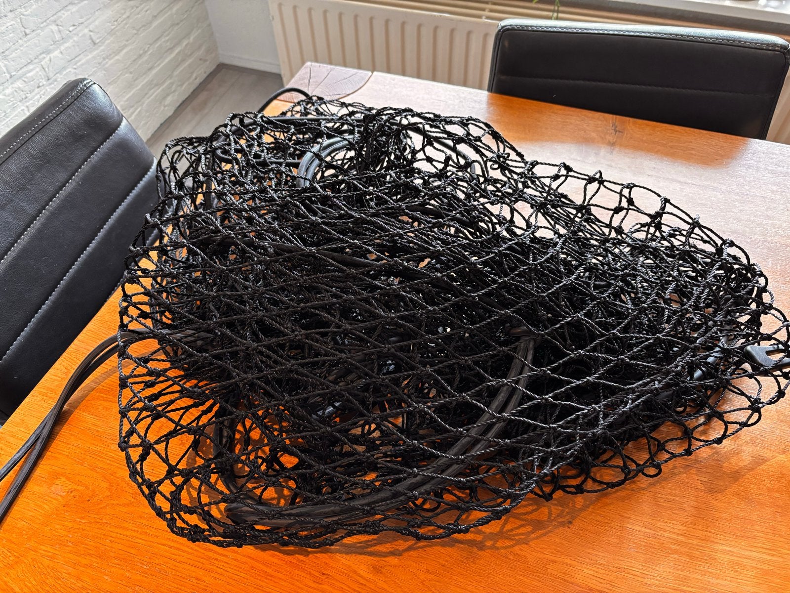 Zwart net voor over een kar ca, 200/150, Ophalen, Gebruikt