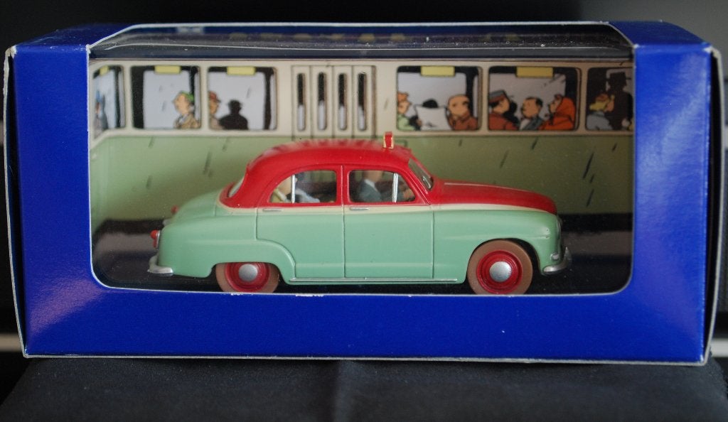 Kuifje auto No. 21 De Simca-taxi uit "De zaak Zonnebloem", Ophalen of Verzenden, Zo goed als nieuw, Auto, Overige merken