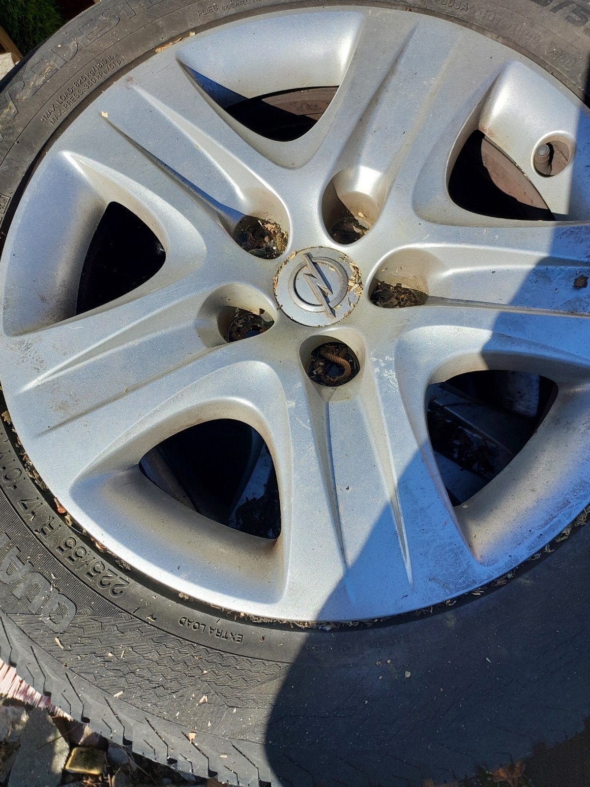 Vredestein Quatrac 5 All Season banden met Opel velgen, Auto-onderdelen, Banden en Velgen, Banden en Velgen, All Season, 17 inch