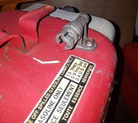 16952-935-016 Originele brandstofstekker Honda stalen tank, Ophalen of Verzenden, Nieuw, Motor en Techniek