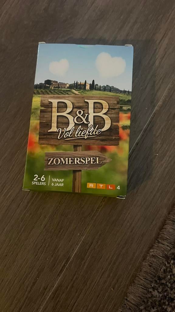 Nieuw kaartspel B&B vol liefde zomerspel, Ophalen of Verzenden, Nieuw, Speelkaart(en)