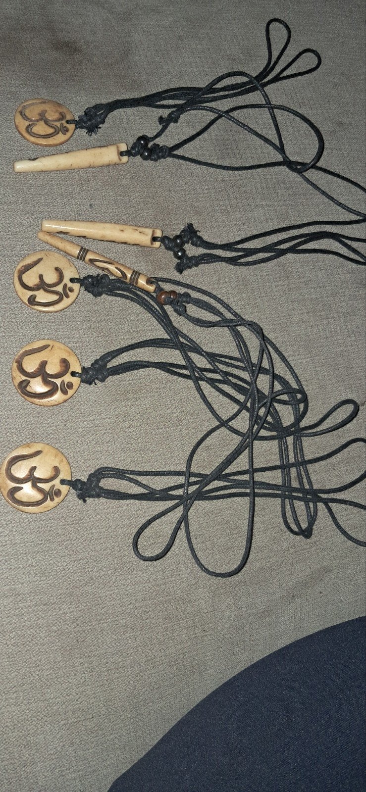 Handgesneden spirituele talismans/gebedskettingen, Sieraden, Tassen en Uiterlijk, Kettingen, Ophalen of Verzenden, Nieuw, Overige materialen