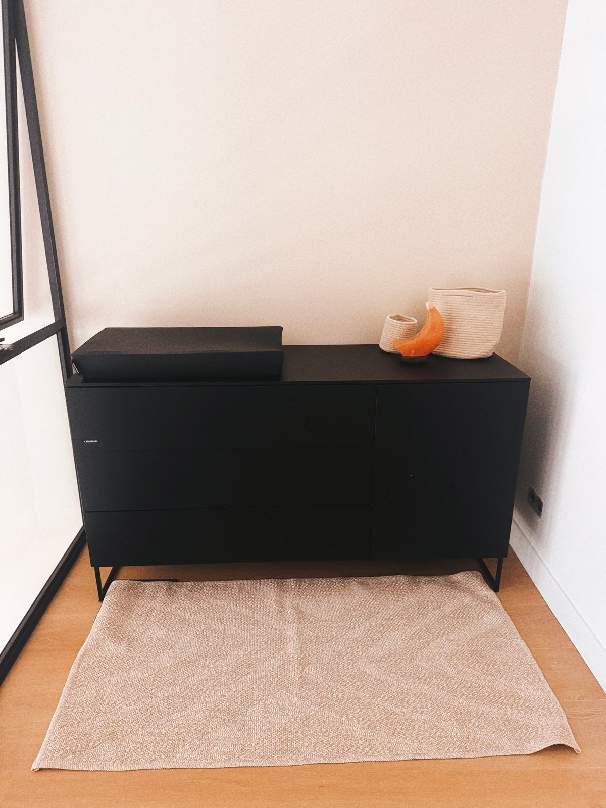 Kidsmill intense II commode XL zwart, Ophalen, 50 tot 70 cm, 90 tot 105 cm, 100 cm of meer