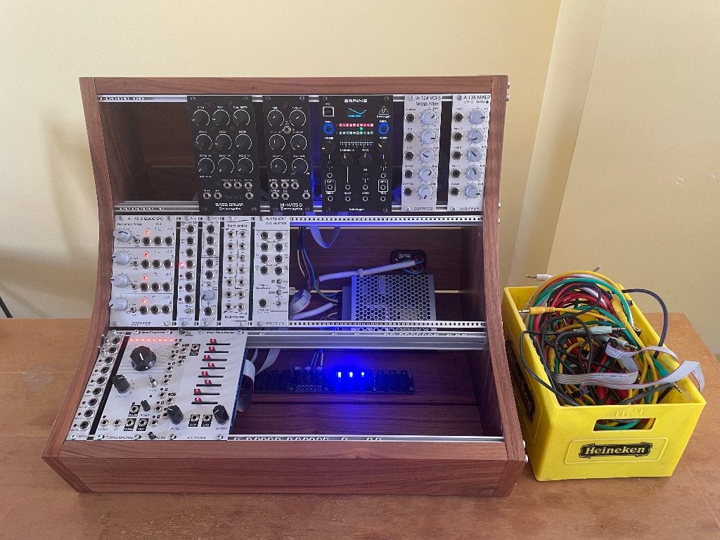 Eurorack Modular System incl. Case, Ophalen of Verzenden, Zo goed als nieuw