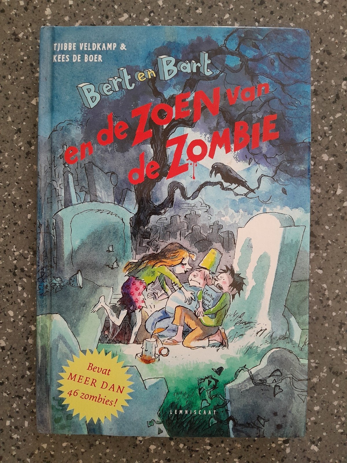 Bert en Bart en de zoen vd Zombie ~ Tjibbe Veldkamp, Ophalen of Verzenden, Nieuw, Tjibbe Veldkamp & Kees de Boer