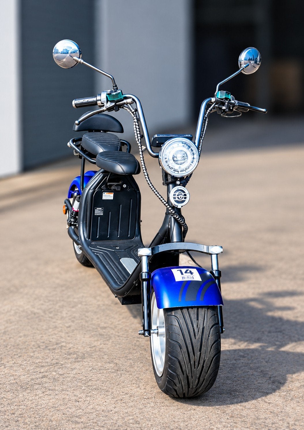 Elektrische Scooter - Chopper Stijl E-Scooter, Fietsen en Brommers, Ophalen, Gebruikt, Elektrisch, Overige merken